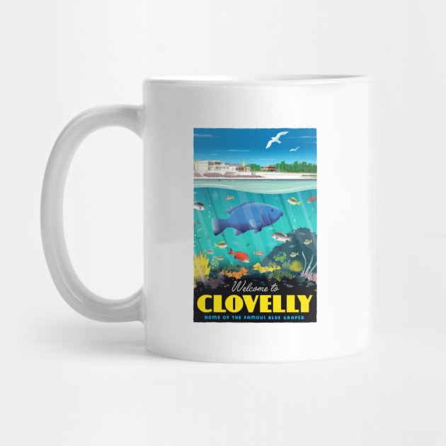 Clovelly Groper at Clovelly Beach Sydney Australia by RussellTateDotCom